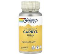 Solaray Capryl™ Ácido caprílico 100 cápsulas vegetales
