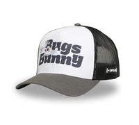 Capslab Gorra de camionero Bugs Bunny Looney Tunes Blanco Gris