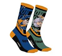 Capslab Calcetines Dragon Ball Goten & Trunks Fusion - Calcetines de anime con licencia oficial - Cómodos calcetines de algodón con un diseño icónico - - 39-42