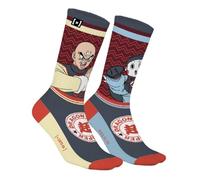 Capslab Calcetines Dragon Ball Tenshinhan & Chao-Zu - Calcetines de anime con licencia oficial - Cómodos calcetines de algodón con un diseño icónico - - 39-42