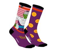 Capslab Calcetines Dragon Ball Z | Original de Piccolo y Esferas, Comodidad y Estilo para Fans | Ideal con Zapatillas o Look Urbano Atrevido | Morado y Rosa (FR/ES, Números, 43, 46, Regular)