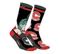 Capslab | Calcetines Pareja de Tenis Desparejados Dragon Ball Bulma | Diseño Inspirado en Bulma | Comodidad y Estilo | Urbano Atrevido (FR/ES, Números, 39, 42, Regular, Regular)