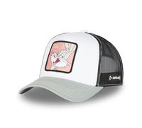 Capslab Cappellino Trucker Bugs Bunny Patch berretto Baseball Curved Brim Cap Taglia Unica - Nero-Bianco