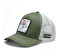 Capslab Casquette Looney Tunes Bunny Vert Kaki
