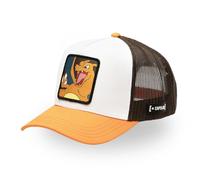 Capslab Gorra de camionero Charizard Pokémon Blanco y naranja Ajustable