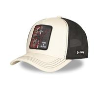 Capslab Fire and Blood Dragón Game of Thrones Beige Negro Gorra de Camionero Ajustable
