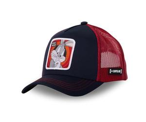 Capslab Freegun Looney Tunes CL-LOO-3-BUN5, gorra de béisbol, para hombre, rojo/azul marino, Rojo -, talla única