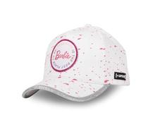 Capslab Gorra Barbie de béisbol Baseball (Talla única - blancoo-Pink)