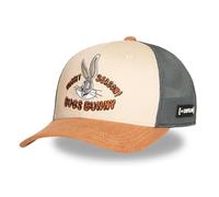 Capslab | Gorra de Bugs Bunny Rabbit Season | Bordado del Personaje | Diseño Auténtico y Unisex | Estilo Moderno con Borde Curvo | Ajuste Cómodo, Transpirable y Duradero | para Adultos con Actitud