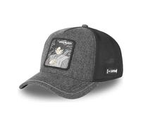Capslab | Gorra de Camionero Negra de Dragon Ball Goku DBS7 BLA | Diseño Exclusivo para Adultos | Visera Curva Estilizada | Ajuste Snapback Personalizable | Materiales Premium y Alta Durabilidad
