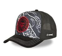 Capslab | Gorra de Camionero Negra | Modelo CC3 NIG Chupa Chups | para Adulto | Diseño Original, Retro y Urbano | Cierre Ajustable y Panel de Malla Transpirable | Ideal para Actividades al Aire Libre