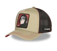 Capslab |Gorra de Camionero Verde | Gorra Itachi Uchiha NS5 ITA Naruto | Unisex para Adultos con Diseño de Anime | Cierre Snapback Ajustable | Parte Trasera de Malla | Estilo Moderno y Juvenil