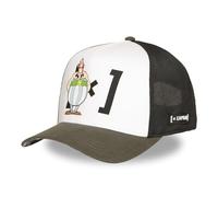 Capslab Gorra Hombre y Mujer, Gorra Trucker Astérix, Ajustable mediante el Snapback, verde, Talla única