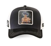 Capslab Gorra Niño, Gorra 6 Panels Dragon Ball Super, Ajustable por Clip, Negro , Talla única