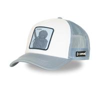 Capslab Gorra para hombre y mujer, Dragon Ball Super, Gorra de camión, Ajustable, azul / blanco, Talla única