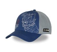 Capslab Gorra para hombre y mujer, Dragon Ball Z, Gorra Trucker, Ajustable, Azul Talla TU