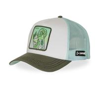 Capslab Gorra para hombre y mujer, Summer Chill, Gorra Trucker Mojito, Ajustable mediante Snapback, Caqui/blanco/verde/turquesa, Talla única
