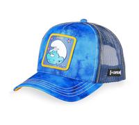 Capslab - Gorra Trucker de Los Pitufos, Ajustable con Snapback para Hombre y Mujer, Talla única