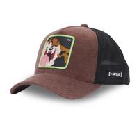 Capslab Gorra Trucker Looney Tunes Premium Taz Gorra Marrón Con Malla