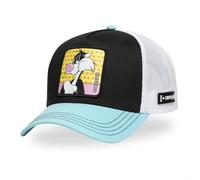 CAPSLAB Gorra Trucker Looney Tunes - Silvestre | Estilo Camionero Transpirable, Parche Frontal, Visera Curva, Cierre Ajustable de Adultos | Gorra de Hombre y Mujer Talla Única | Gorra Unisex Auténtica