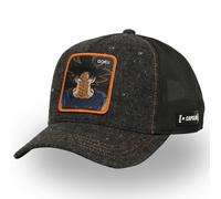 CAPSLAB Gorra Trucker PREMIUM Dragon Ball GOKU SIGN DBS Flanela Negro