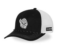 Capslab Gorras Trucker Premium SUPER MARIO Semicurvada Negra/Blanca Mesh Nueva