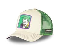 Capslab Joker DC Batman Beige Green Trucker Cap - One-Size
