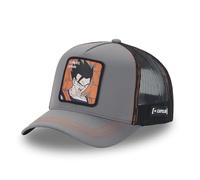 Gorra Trucker De Malla PREMIUM CAPSLAB X DBZ ULTIMATE GOHAN Gorra Base Gris