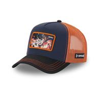Capslab Son Goku Dragon Ball Z Azul Negro Naranja Gorra de Camionero Ajustable