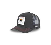 Capslab Straw Hat Crew One Piece black Trucker Cap - One-Size