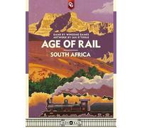 Capstone Games | Age of Rail: South Africa | Iron Rail 4 Build Railroads Across South Africa | Board Game | 3 to 5 Players Ages 12+ | English