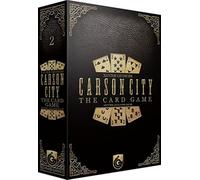 Capstone Games- Carson City The Card Game, Multicolor, Talla única (Quined Games QG1009CTG)