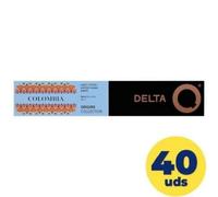 Cápsula delta q colombia para cafeteras delta/ caja de 40