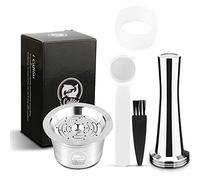 Cápsula de café de acero inoxidable reutilizable de Cápsula de café para cafeteras Tchi bo Cafissimo Classic Espresso