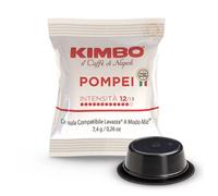Cápsula De Café Kimbo A MODO MIO Mezcla Pompei Fórmula Bar Espresso Napoletano