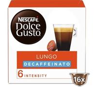 Cápsula de café Nescafé Dolce Gusto Caffe Lungo descafeinado Arabica intensidad 6/11