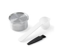 Cápsula de café reutilizable, compatible con Essse Caffe S12 Macchina Per Caffè Espresso Sistema, filtros rellenables, cápsulas acero inoxidable(1 pod)
