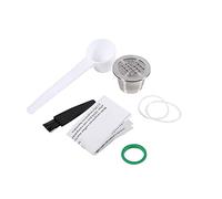 Cápsula de Café Reutilizable de Acero Inoxidable para Máquina, 4-5g, Superficie Roscada - Ecológica y Durable, Fácil Limpieza, Ahorra Dinero con Café Personalizado (Estilo roscado)