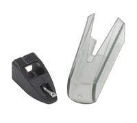 Cápsula Imán Móvil Repuesto para ortofon OM Negro Cápsula Imán(black) | elíptico para preciso, sonido abierto dinámico, compatible para concorde OM, material , mejora audio