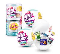 Cápsula Mini Brands Fill The Fridge Mini Minis Serie 1 de ZURU, Juguete Coleccionable en Miniatura, Paquete Oculto, Mini réplica, coleccionistas, Edades 8+ (2 cápsulas)