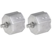 Capsula Persiana Metalica con Espiga para Eje 60 mm. (Paquete de 2)