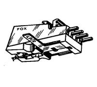 Capsula y aguja tocadiscos fox2500dst-zst fonestar 2500-dst-zst