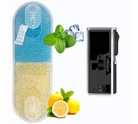 Capsulas Aromaticas Cigarrillos, Bolitas Menta,Perlas De Sabor A Cigarrillo, 2000 Piezas De Perlas De Ráfaga Mixtas + Máquina De Perlas De Sabor A Cigarrillo (Menta + Limón)