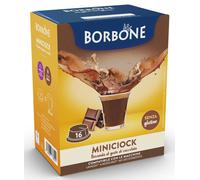 96 Cápsulas Café Borbone compatibles con Lavazza a Modo Mi Bebida Soluble Mini Ciok Chocolate