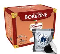 Caffè Borbone Respresso, Mezcla de Café Negra - 100 Cápsulas - Compatibles con Máquinas de Café Nespresso para uso doméstico
