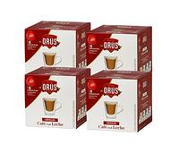 Cápsulas compatibles con máquinas NESCAFÉ® Dolce Gusto® - Cafés Orús (Café con leche) - Pack de 4 estuches.