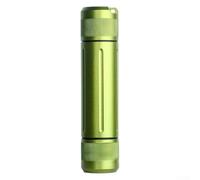 Cápsulas Contenedor 12cm Doble Apertura Seguro(green) | Incluye mosquetón, clip llavero, para fácil transporte, ideal senderismo, ciclismo, outdoor