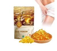 Cápsulas de aceite de jengibre con veneno de abeja, cápsulas vaginales de reparación natural de veneno de abeja, cápsulas vaginales de veneno de abeja para apretar (1 bolsa)