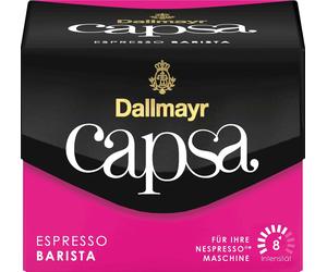 Cápsulas de aluminio Dallmayr Capsa Espresso Barista 10 uds