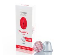Cápsulas de aluminio de alta calidad para Nespresso® CLASSICO Caffitaly 10 piezas